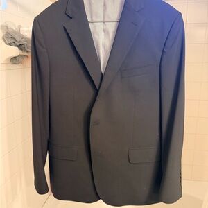 Brooks Brothers Black Men's Two-Button Suit Jacket